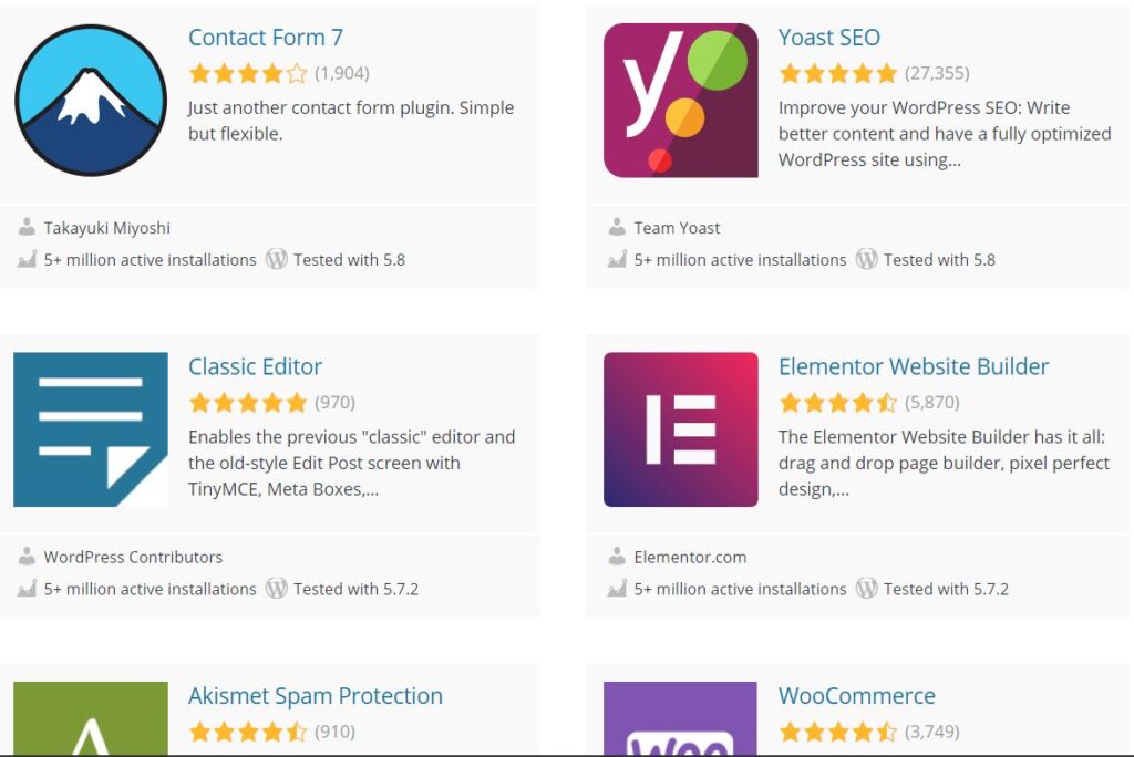 WordPress Plugins Repository