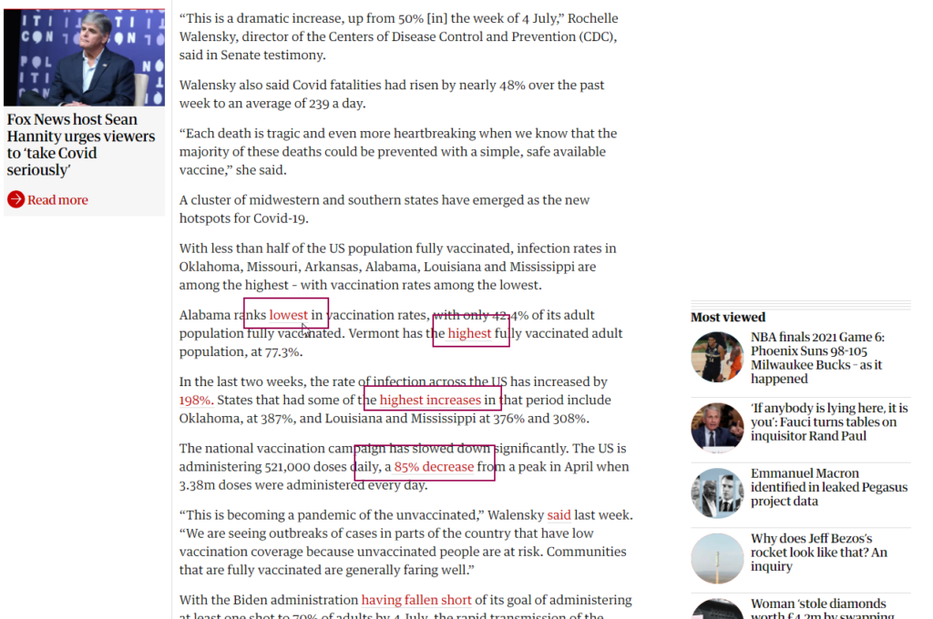 contextual link example