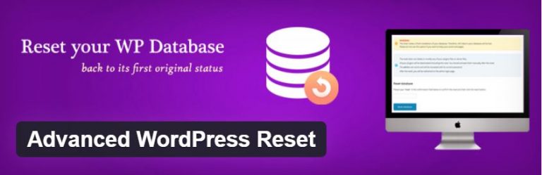 WordPress Reset Plugin