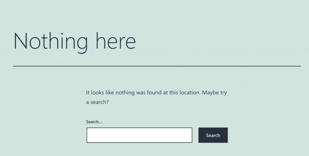 How To Customize Custom 404 Page in WordPress WordPress default 404 Page